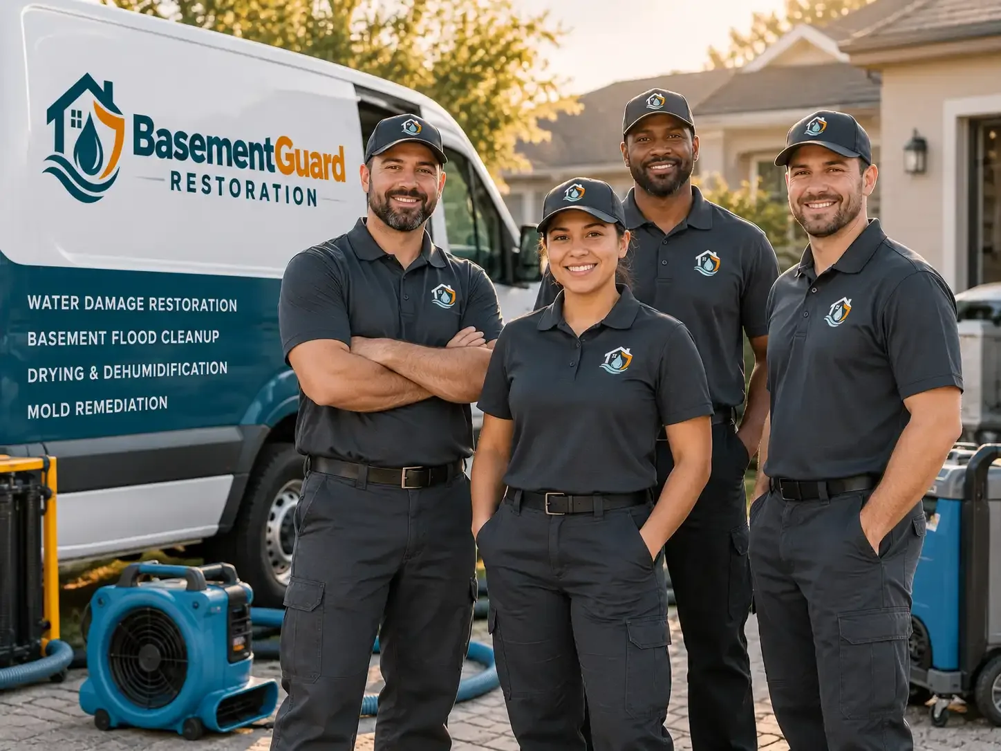 Basement Water Damage Restoration company in Summerfield, NC